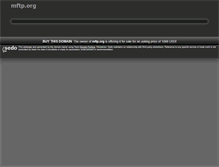Tablet Screenshot of mftp.org